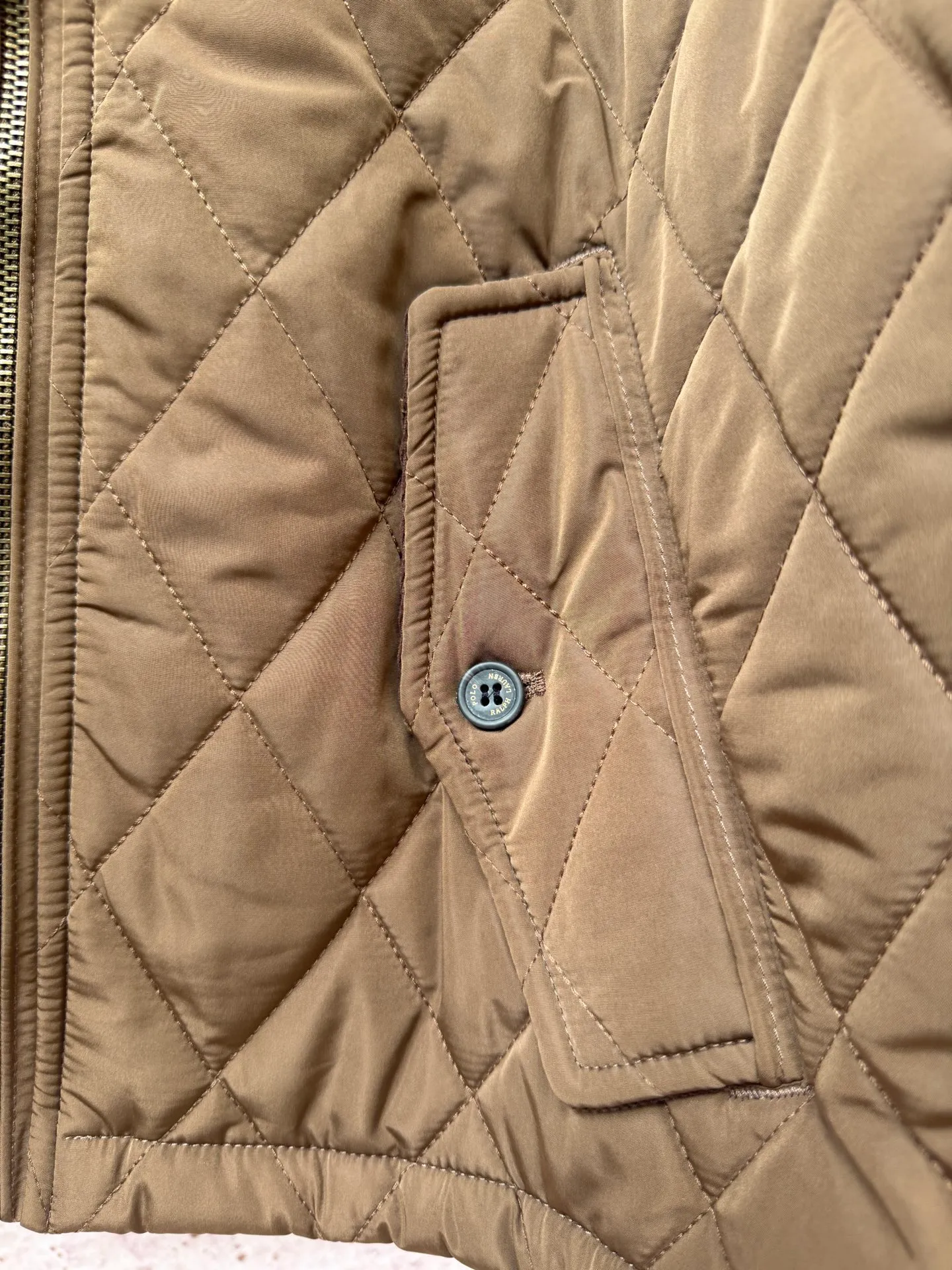 P420 Raff's new diamond-shaped plaid workwear cotton jacket, customized hardware accessories, fine workmanship inside and outside to maintain the original details, simple version, old money style, casual matching, workmanship details restored, diamond-shaped grid stitching inside and outside, fixed, first choice for autumn wear, full of details